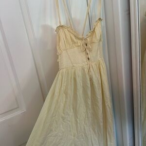 Summer dress yellow